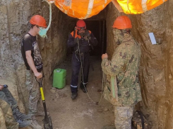 Новороссийские поисковики обнаружили немецкий туннель с боеприпасами времён ВОВ