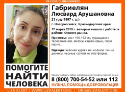  Первая ночь поисков пропавшей в Новороссийске девушки результатов не принесла