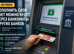 Россиянам разрешат пополнять свои счета через банкоматы других банков