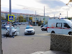 На перекрёстке Куникова-Ленина в Новороссийске снова произошла авария