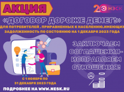О проведении акции «Договор дороже денег!»