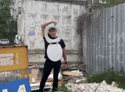 Алексей Щербаков покорил очередной «забор» в Новороссийске