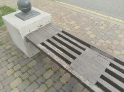 Новороссийцы не поняли логику в перемещении лавочек