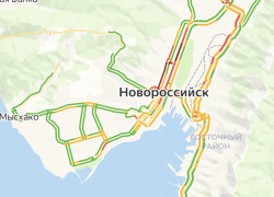 Берегите нервы: карта утренних пробок в Новороссийске 