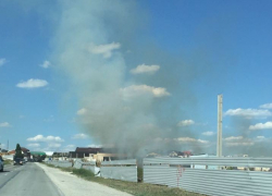 Вновь полыхает трава на Пятой бригаде Новороссийска