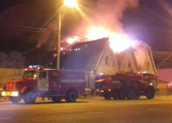 В Новороссийске сгорел частный дом