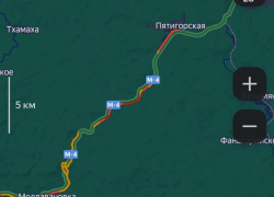 М-4 «Дон» встала в пробках: три ДТП осложнили движение на Кубани