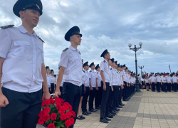 «Посвящение в курсанты»,- Ушаковка приняла в свои ряды более 1800 новобранцев
