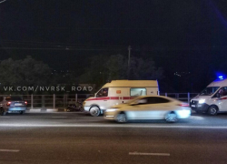 Новороссиец на мопеде въехал в бордюр