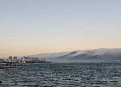 Погода в Новороссийске: облачно и не по-зимнему тепло