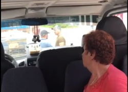 В Новороссийске маршрутчик бросил пассажиров и ушел на разборки