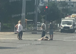 Маршрутка сбила женщину на пешеходном переходе в Новороссийске