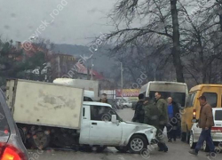 В транспортном месиве пострадал пешеход в Новороссийске