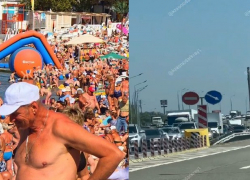 Туристов у Черного моря всё еще много: на М-4 «Дон» образовалась пробка