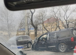 Из-за серьезного ДТП в Новороссийске образовалась пробка