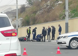 В ГИБДД Новороссийска прокомментировали ситуацию с мотоциклистом