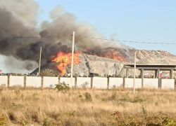 И вот опять: в Новороссийске пожар на мусорном полигоне