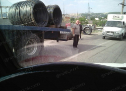 Выкатились из катанки катушки прямо на Гайдук