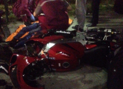 Водитель такси сбил мотоциклиста в Новороссийске 