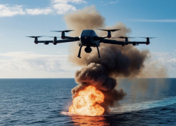 В воскресенье днем территорию Краснодарского края снова пытались атаковать БПЛА