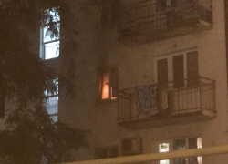 Очередной пожар разгорелся в многоквартирном доме Новороссийска