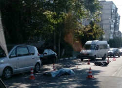 В Новороссийске погиб водитель скутера