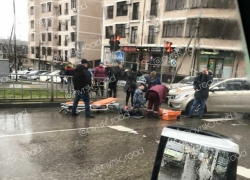 Жительница Новороссийска была сбита в центре города