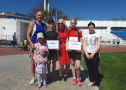 Спортом в Новороссийске занимаются всей семьей