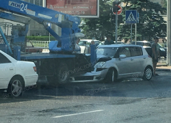  Блондинка стала виновницей нелепого ДТП в Новороссийске