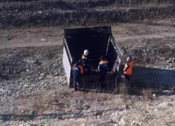 В Новороссийске ветер снес остановку