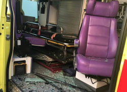 Пьяный разнес машину "Скорой помощи" в Новороссийске