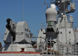 В Новороссийске начались ходовые испытания корабля "Вышний Волочек" 