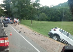 После лобового столкновения новороссийский  водитель  отказался от госпитализации