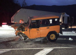 Страшное ДТП под Геленджиком закончилось смертью водителя