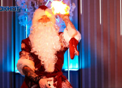 Дед Мороз в Новороссийске оказался непростым старичком