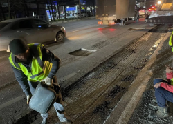 Дороги в заплатках: в Новороссийске приступили к ремонту дорог