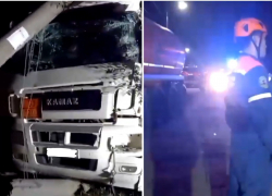 Водителю большегруза стало плохо в Новороссийске: ДТП произошло на въезде в город