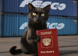 Кот, прибывший из Турции в Новороссийск, вошел в ТОП самых медийных животных в 2025 году 