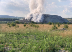 Тлело две недели: пожар на мусорном полигоне Новороссийска ликвидирован