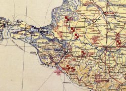 Каховский плацдарм 1920 карта