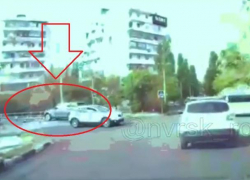 Сбил ребёнка на пешеходном переходе и поехал дальше новороссиец на Range Rovere