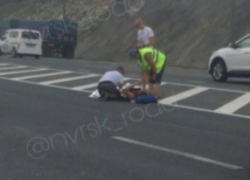 Водителя фуры не спас "островок безопасности" под Новороссийском