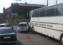 Воскресное утро начато с пробок в Новороссийске