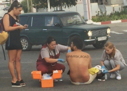 Велосипедист получил открытый перелом в ДТП в Новороссийске