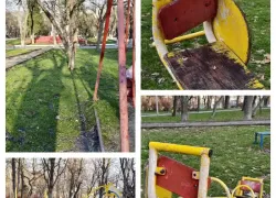 Угроза для малышей встретила новороссийскую мамочку в Октябрьском парке вместо комфортной среды