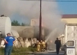 Пострадавший водитель бензовоза рассказал о пожаре на заправке в Новороссийске