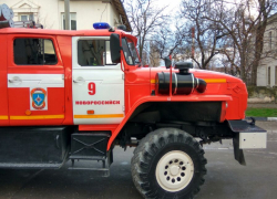 Пожар в Туапсе вспыхнул из-за обломков БПЛА