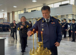 В Ушаковке провели молебен в честь Дня памяти Святого праведного воина Феодора Ушакова