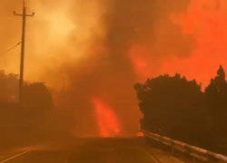 Жуткий пожар в Дюрсо: грозит ли опасность селам под Новороссийском 