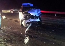 Ночное лобовое под Новороссийском оставило всех людей живыми